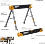 Caballete mesa de trabajo 2 unidaes - TB-C550-2 TOUGHBUILT - Imagen 2