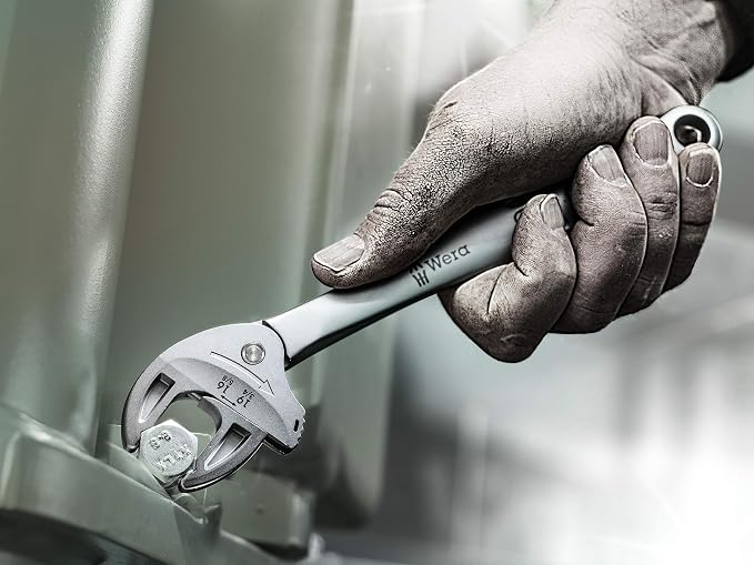 81bqxSuI5UL._AC_SX679_ Llave boca ajustable 6004 JOKER L - 05020101001 WERA - Imagen 2