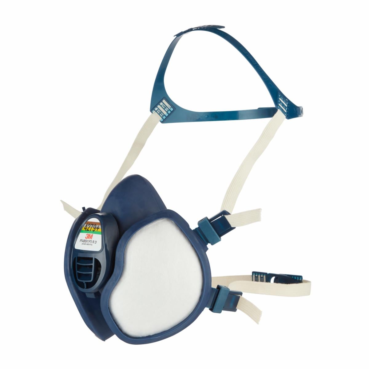 3m-maintenance-free-half-mask-ffabek1p3-r-d-filters-4279-clop (1) Mascarilla autofiltrante serie 4000 4279+ FFABEK1P3D - 7100113103 3M - Imagen 5