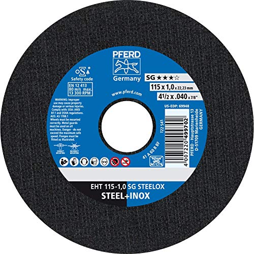 201196-4007220581179-DISCO-CORTE-INOX-EHT-150X1-6-SG-STEELOX-REF-61342122-PFERD- Disco corte INOX EHT 150x1,6 sg STEELOX - 61342122 PFERD - Imagen 1