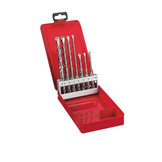 207077-4002395370009-ESTUCHE-BROCAS-SDS-PLUS-MS2-7PZ-REF-4932352341-MILWAUKEE Estuche Brocas Sds-Plus Ms2 7 Piezas - 4932352341 MILWAUKEE - Imagen 1