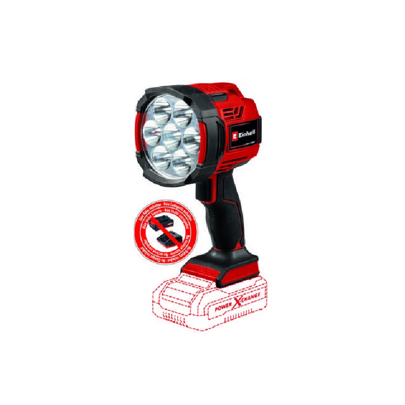 207811-4006825649550-CA-ON-LED-BATERIA-TE-CL-18-2500-LiAC-SOLO-REF-4514145-EINHELL Cañón LED batería te-cl 18/2500 liac-solo - 4514145 EINHELL - Imagen 1