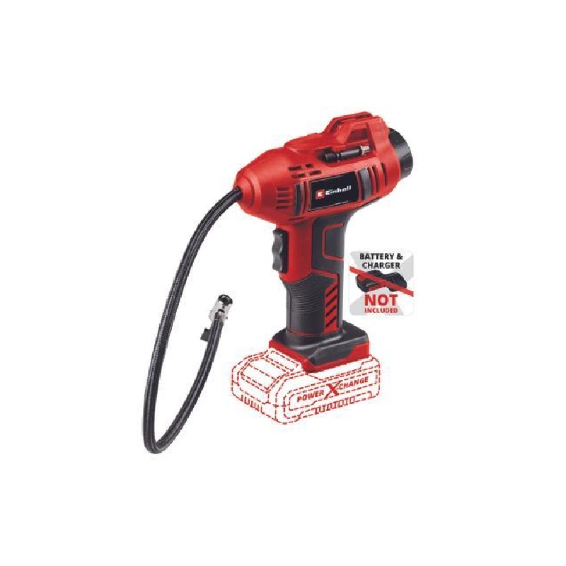 207834-4006825658309-COMPRESOR-BATERIA-CE-AP-18-Li-0-0-11BAR-2071010-EINHELL Compresor batería CE-AP 18 Li (0) 0-11 bar - 2071010 EINHELL - Imagen 1