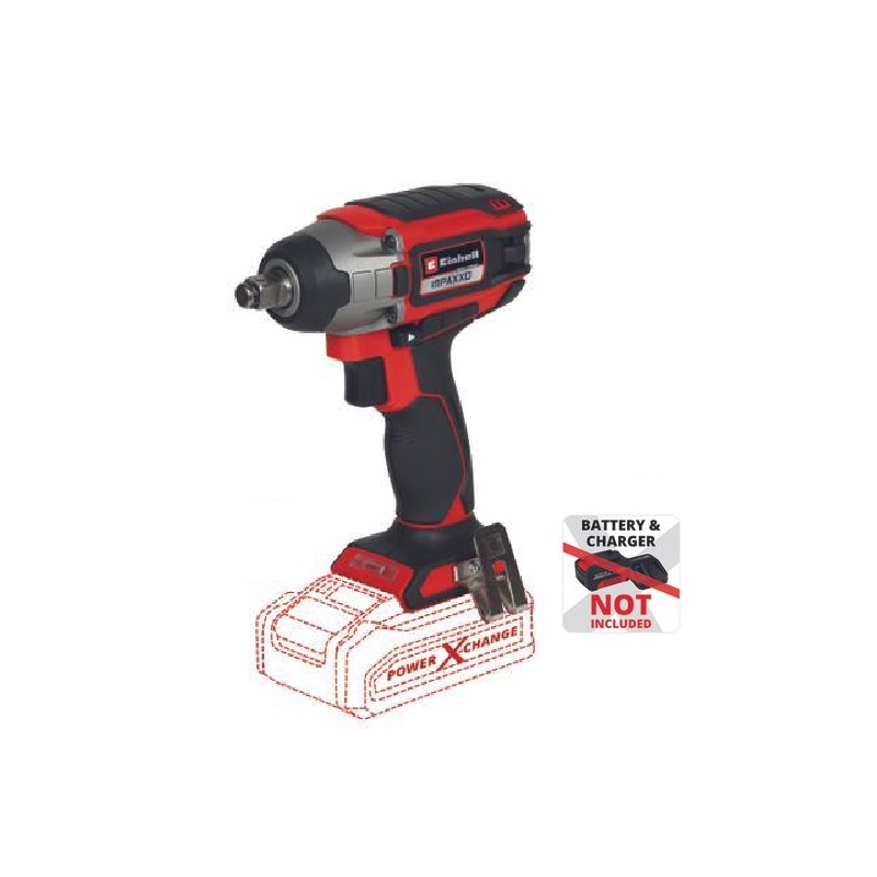 207859-4006825664317-ATORNILLADOR-IMPACTO-IMPAXXO-18-230Nm-18LI-i-0-BRUSHLESS-4510080-EINHELL Atornillador de impacto Impaxxo 18/230 Nm 18 Li-i (0) brushless - 4510080 EINHELL - Imagen 1