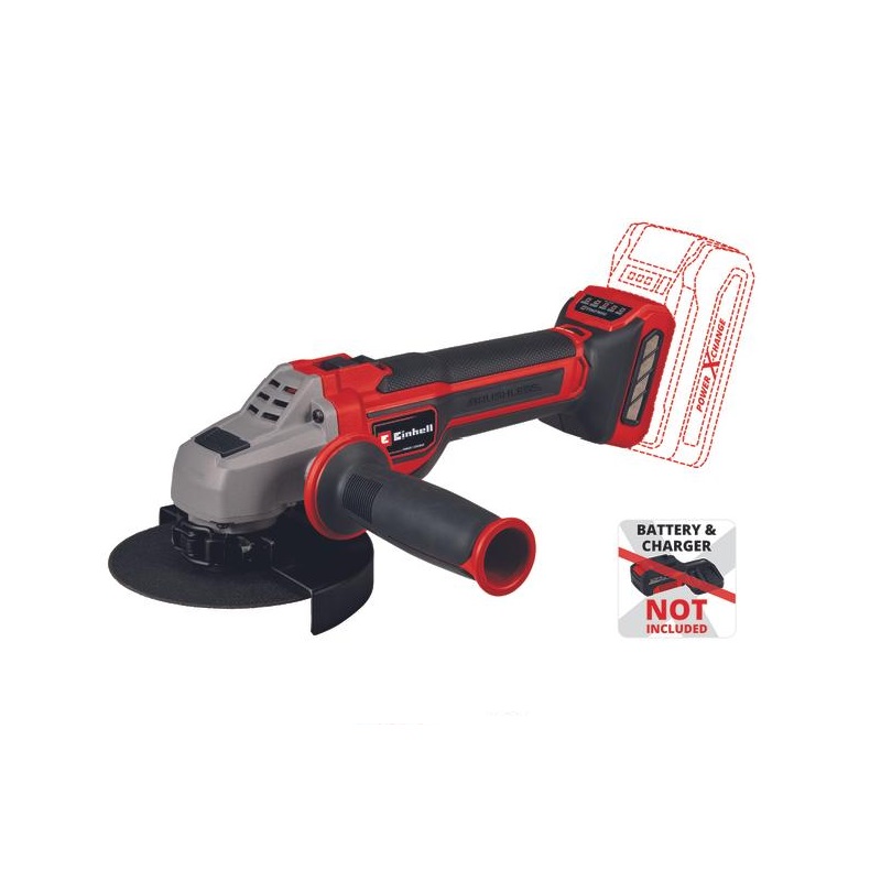 207872-4006825668797-AMOLADORA-BATERIA-TP-AG-18-125-CE-Q-Li-ELECTRONICA-0-BRUSHLESS-4431155-EINHELL Amoladora batería tp-ag 18/125 ce q Li electronica (0) Brushless - 4431155 EINHELL - Imagen 1