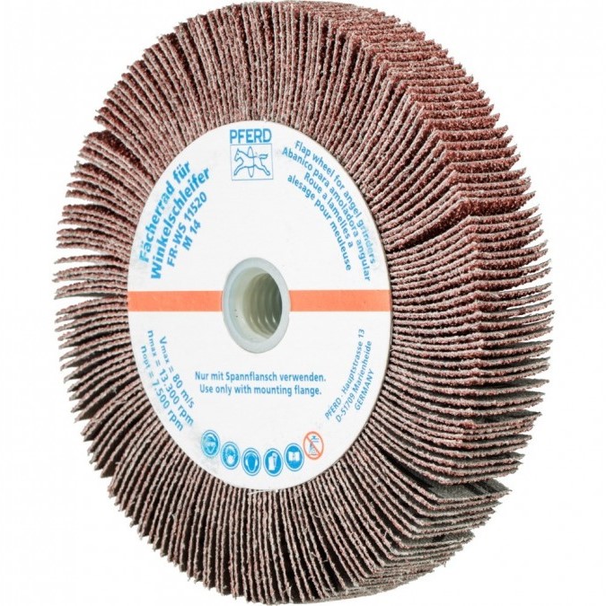 208224-4007220752388-ABANICO-LIJA-NUCLEO-FR-WS-11520-A60-M14-REF-44781506-PFERD Abanico lija nucleo fr ws 11520 A60 M14 - 44781506 PFERD - Imagen 1