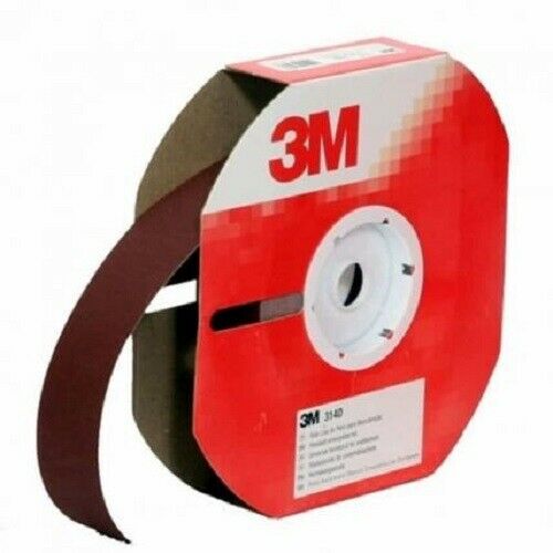 209345-4046719185269-ROLLO-LIJA-TELA-LUBRICADA-314D-38MM-25MT-GR-150-62876-3M Rollo lija tela lubricada 314D 38 mm 25 M grano150 62876 3M - Imagen 1