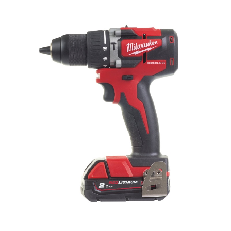 210163-4058546476939-TALADRO-PERCUTOR-LITIO-BRUSHLESS-M18-BLPDRC-202C-18V-2AMP-REF-4933492822-MILWA Taladro Percutor Litio Brushless M18 Blpdrc-202C 18V 2Amp - - 4933492822 MILWAUKEE - Imagen 1