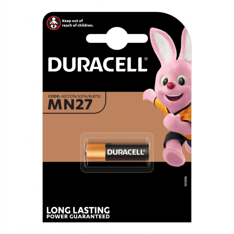 211491-5000394023352-PILA-ALKALINA-MN27-DURACELL Pila alkalina - MN27 DURACELL - Imagen 1