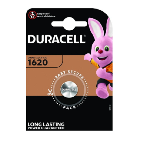 211492-5000394030367-PILA-BOTON-BL1-CR1620-REF-2021-DURACELL Pila boton BL1 CR1620 - 2021 DURACELL - Imagen 1