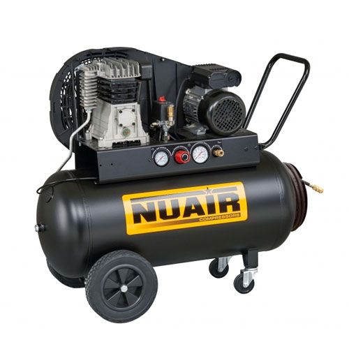213733-8016738504149-COMPRESOR-AIRE-CORREAS-3HP-100LT-B-2800B-3M-100-220V-28FA504LEV066-NUAIR Compresor de aire por correas 3 HP 100 L B-2800B/3M/100 220 V - 28FA504LEV066 NUAIR - Imagen 1