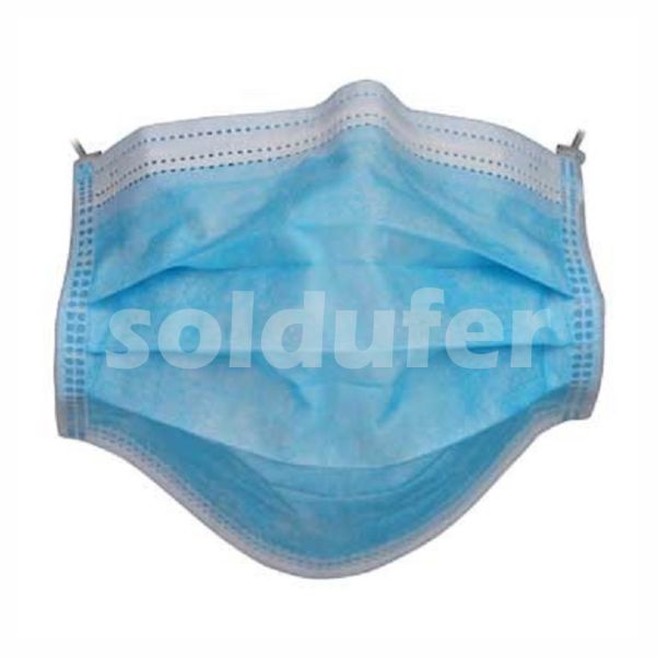 225802-8435034537970-MASCARILLA-HIGIENICA-DESECHABLE-3-CAPAS-MAXKRON Mascarilla higiénica desechable 3 capas - MAXKRON - Imagen 1