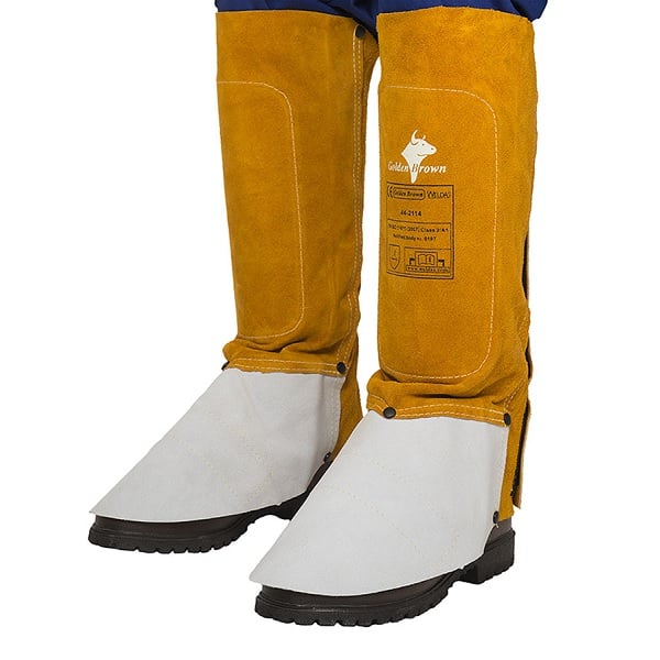 235621-0000000323994-POLAINA-SOLDADOR-SERRAJE-VACUNO-36CM-REF-44-2114-WELDAS Polaina soldador serraje vacuno 36 cm - 44-2114 WELDAS - Imagen 1