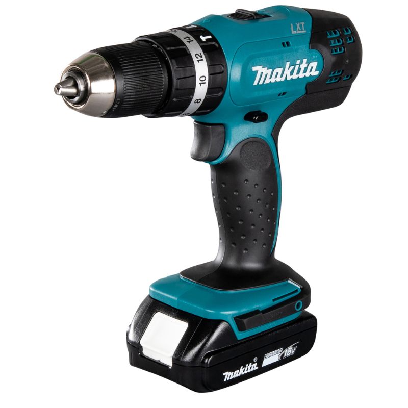 240849-0088381661249-TALADRO-PERCUTOR-18V-LXT-42NM-3AH-2-BAT-REF-DHP453RFE-MAKITA Taladro percutor 18 v lxt 42 nm 3 ah 2 baterias - DHP453RFE MAKITA - Imagen 1