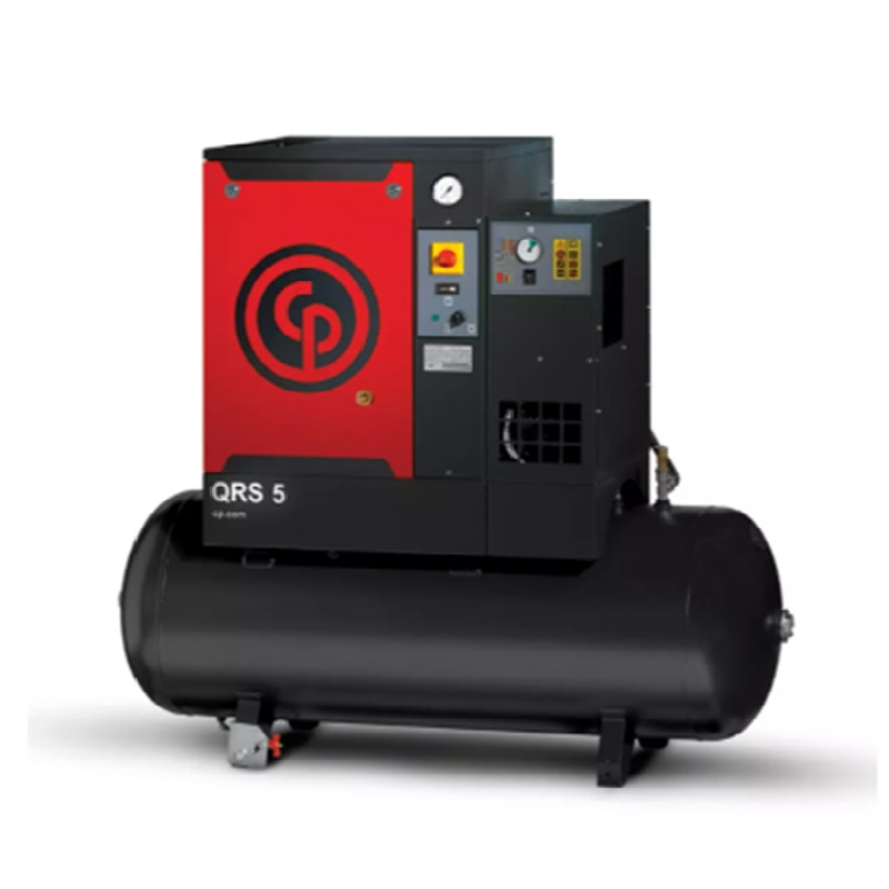 247465-0000000492621-COMPRESOR-TORNILLO-SOBRE-DEPOSITO-SECADOR-10HP-270LT-CPM9-C-C43-10Bar-41520514 Compresor tornillo sobre depósito + secador 10 HP 270 l CPM9+C C43 10 bar - 4152051435 CHICAGO PNEUMATIC - Imagen 1
