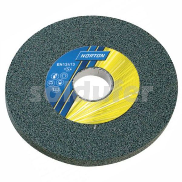 256646-3157625799332-MUELA-PLANA-200X25X32-39C80KVS-VERDE-REF-66253050276-NORTON Muela plana 200x25x32 39C80KVS verde - 66253050276 NORTON - Imagen 1