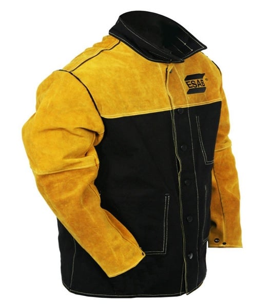 202558-7330725077821-CHAQUETA-SOLDADOR-SERRAJE-FR-T-L-0700500495-ESAB Chaqueta de soldador serraje FR L - 0700500495 ESAB - Imagen 1