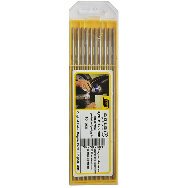 231801-7330725001031-ELECTRODO-TUNGTENO-1-5-LA-WL15-GOLD-2-4X150-REF-0151574232-ESAB Electrodo tungsteno 1.5% LA WL15 Gold 2.4x150 - 0151574232 ESAB - Imagen 1