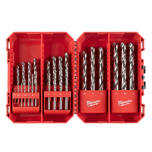 207100-4058546510305-ESTUCHE-BROCAS-P-METAL-THUNDERWEB-HSS-G-DIN-338-25PCS-COD-4932493870-MILWAUKEE Estuche Brocas Para Metal Thunderweb Hss-G Din 338 25 Piezas - 4932493870 MILWAUKEE - Imagen 1