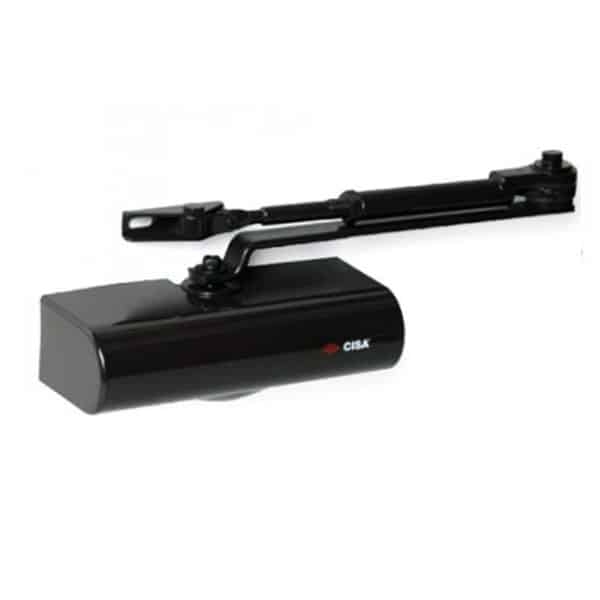 213714-8015346079490-CIERRAPUERTAS-SMART-PLUS-MULTIFUERZA-2-4-C-RETENCION-REF-D1426-03-0-44-NEGRO-C Cierrapuertas SMART-PLUS multifuerza 2/4 con retención negro - D1426.03.0.44 CISA - Imagen 1