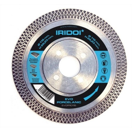 225822-8435045214594-DISCO-DIAMANTE-GRES-PORCELANICO-115-MM-REF-EVOPORCELANIC115-IRIDOI Disco de diamante gres/porcelánico 115 mm - EVOPORCELANIC115 IRIDOI - Imagen 1