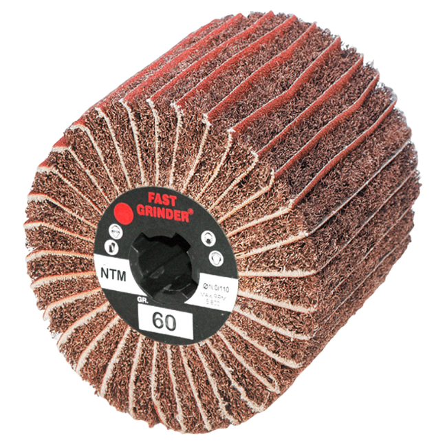225907-8435114110796-CEPILLO-P-SATINADORA-LIJA-SCOTH-NTM-100X100X19-A100-MEDIO-REF-5304-FEN Cepillo de lija/Scotch NTM para satinadora 100x100x19 A100 medio - 5304 FEN - Imagen 1