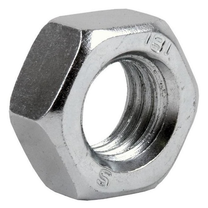 225993-8435117701885-TUERCA-EXAG-DIN934-CLASE-8-ZN-M-27-100und Tuerca hexagonal DIN934 clase 8 ZN M27 100 unidades - Imagen 1