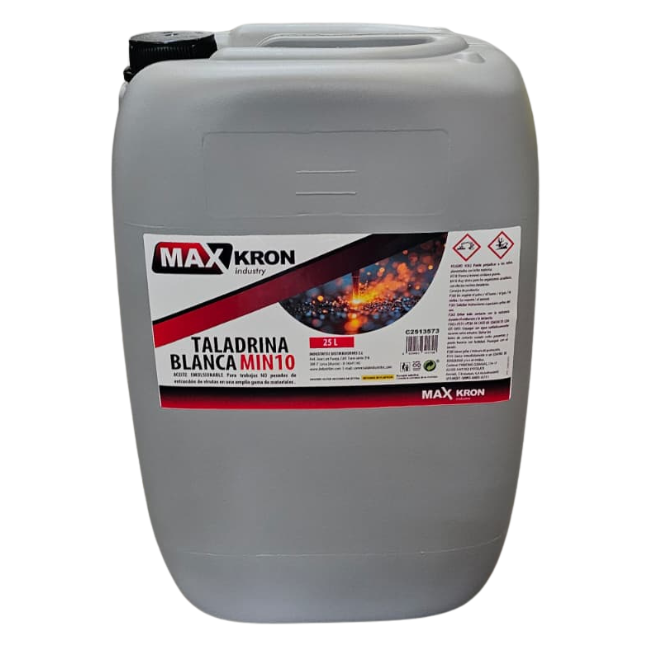 226311-8020089345740-TALADRINA-BLANCA-EMULSIONABLE-MIN10-25LT-C2513573-MAXKRON Taladrina blanca emulsionable MIN10 25 l - C2513573 MAXKRON - Imagen 1