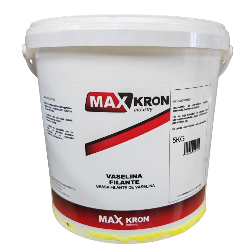 226314-8435204009115-VASELINA-FILANTE-MEDICINAL-5LT-REF-1718-5-MAXKRON Vaselina filante medicinal 5 l - 1718/5 MAXKRON - Imagen 1