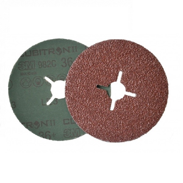 227848-0051141276236-PACK-DISCO-LIJA-FIBRA-CUBITRON-II-STEEL-982C-115-K60-25und-REF-7000028194-3M Pack disco lija fibra Cubitrón II steel 982C 115 K60 25 unidades - 7000028194 3M - Imagen 1