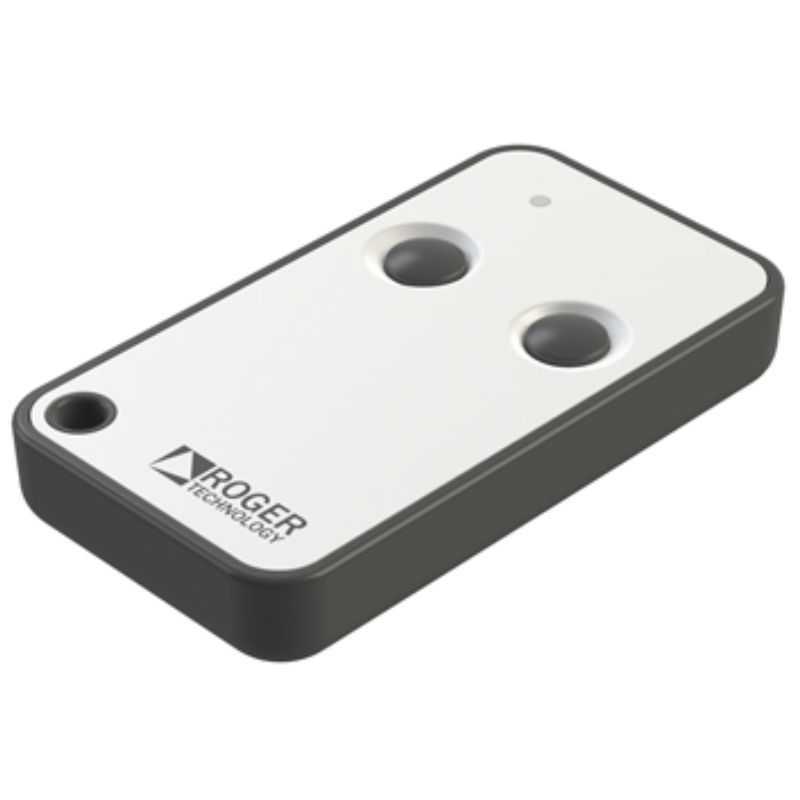 231860-1906-0017-EMISOR-2-CANALES-E80-TX52R-2-433MHZ-ROGER-TECHNOLOGY Emisor 2 canales 433MHZ - E80/TX52R/2 ROGER TECHNOLOGY - Imagen 1