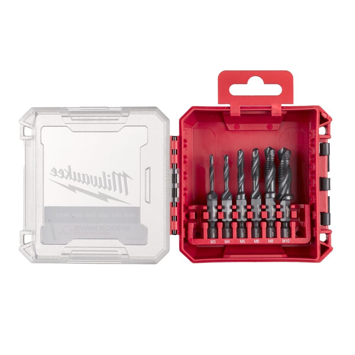 239732-4058546521363-JGO-BROCAS-ROSCADAS-HSS-G-1-4-6PCE-PACKOUT-REF-4932498267-MILWAUKEE Juego Brocas Roscadas Hss-G 1/4" 6 Piezas Packout - 4932498267 MILWAUKEE - Imagen 1