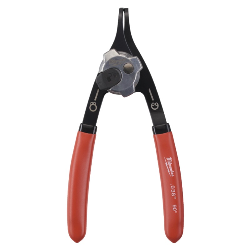 246573-4058546418564-ALICATE-CIRCLIP-ARANDELAS-CURVO-90-PEQUE-O-0-9MM-REF-4932492489-MILWAUKEE Alicate Circlip Arandelas Curvo 90º Pequeño 0,9 Mm - 4932492489 MILWAUKEE - Imagen 1