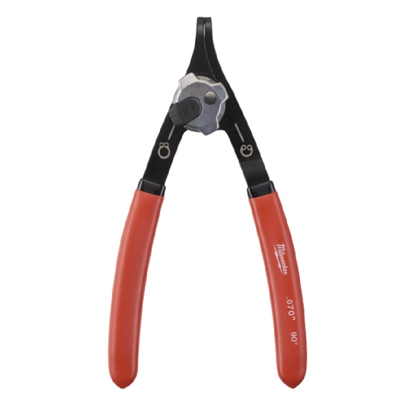 246577-4058546418625-ALICATE-CIRCLIP-ARANDELAS-CURVO-GRANDE-1-8MM-REF-4932492495-MILWAUKEE- Alicate Circlip Arandelas Curvo Grande 1,8 Mm - 4932492495 MILWAUKEE - Imagen 1