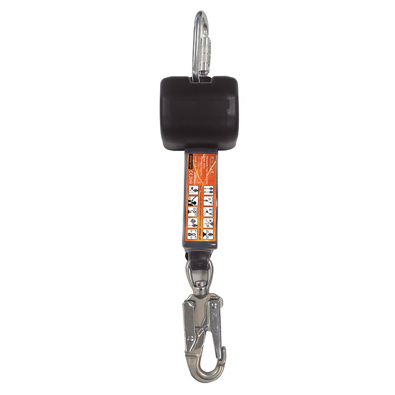 248095-8430877075634-DISPOSITIVO-ANTICAIDAS-RETRACTIL-CINTA-2MT-100KG-REF-80330-SAFETOP Dispositivo anticaídas retractil cinta 2 m 100 kg - 80330 SAFETOP - Imagen 1
