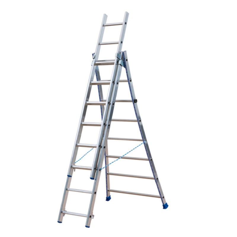 256887-3172962133083-ESCALERA-ALUMINIO-KET3-BASE-ANCHA-3X8-213308-CENTAURE Escalera de aluminio KET3 base ancha 3x8 - 213308 CENTAURE - Imagen 1