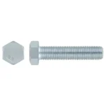 Tornillo cabeza hexagonal DIN933 8.8 ZN M24x60 100 unidades