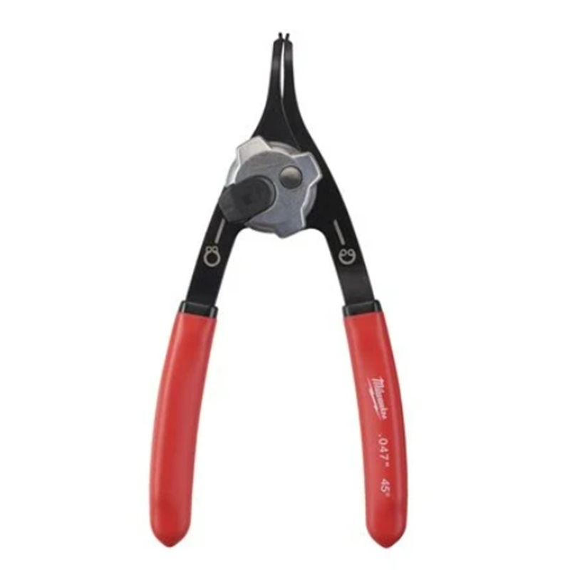 266303-4058546418588-ALICATE-CIRCLIP-ARANDELAS-CURVO-MEDIO-1-2MM-REF-4932492491-MILWAUKEE Alicate Circlip Arandelas Curvo Medio 1,2 Mm - 4932492491 MILWAUKEE - Imagen 1