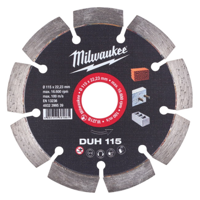 271668-4002395361892-DISCO-DIAMANTE-MATERIALES-DUROS-230MM-DUH230-REF-4932399542-MILWAUKEE Disco Diamante Materiales Duros 230 Mm Duh230 - 4932399542 MILWAUKEE - Imagen 1