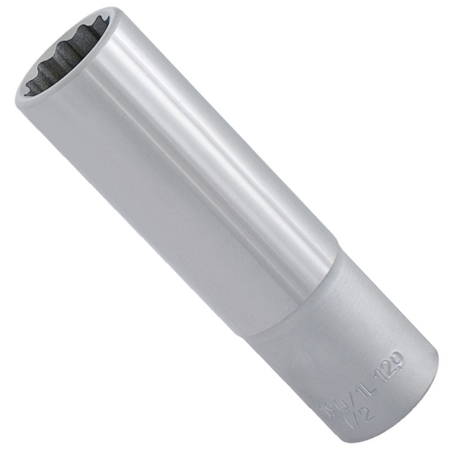 204953-3838909107783-190-1L12P-1-2-VASO-LARGO-12P-30-COD-610778-UNIOR Vaso largo 12 puntas 1/2" 30 190/1L12P - 610778 UNIOR - Imagen 1