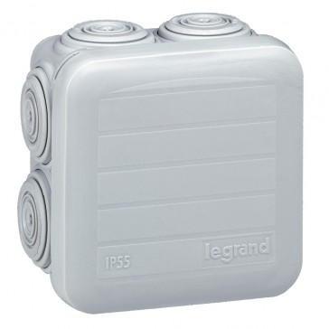 256967-3245060920050-CAJA-ESTANCA-SUPERFICIE-65X65X40-7-CONOS-PLEXO-REF-092005-LEGRAND Caja estanca superficie 65X65X40 7 conos plexo - 092005 LEGRAND - Imagen 1