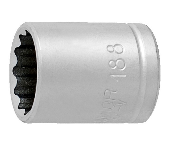 205691-3838909168630-Vaso-12-puntas-1-4-8-188-2-616863-UNIOR Vaso 12 puntas 1/4" 8 188/2 - 616863 UNIOR - Imagen 1