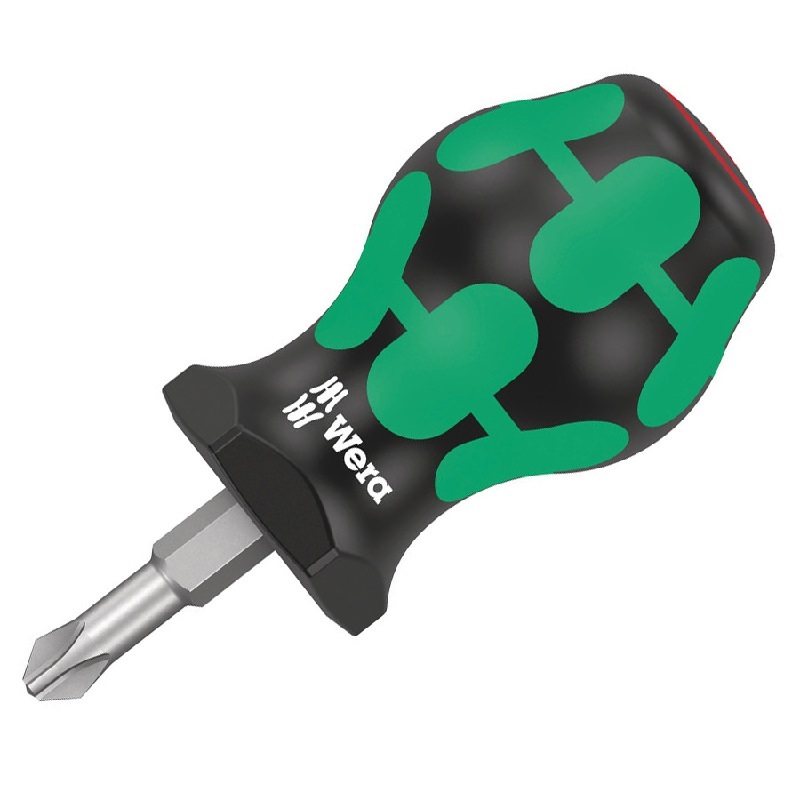 208629-4013288212177-Destornillador-350-PH-2x25-MM-stubby-05008851001-WERA Destornillador 350 PH-2x25 MM stubby - 05008851001 WERA - Imagen 1