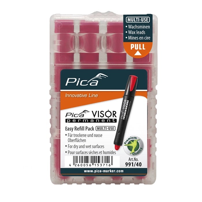 211055-4260056153716-Estuche-4-minas-Visor-permanente-rojo-991-40-PICA Estuche 4 minas Visor permanente rojo - 991/40 PICA - Imagen 1