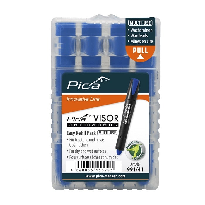 211056-4260056153723-Estuche-4-minas-Visor-permanente-azul-991-41-PICA Estuche 4 minas Visor permanente azul - 991/41 PICA - Imagen 1