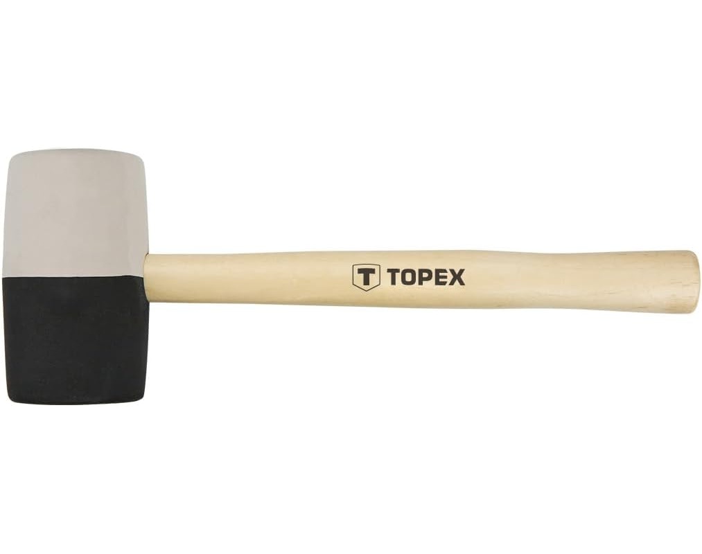 212429-5902062032287-Maza-goma-mango-madera-680-g-02A355-TOPEX Maza goma mango madera 680 g - 02A355 TOPEX - Imagen 1