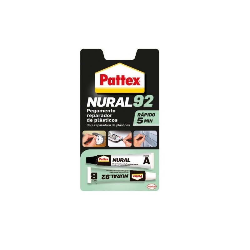 214541-8410020042928-Nural-92-pegamento-reparador-de-pl-sticos-22-ml-1766697-PATTEX Nural 92 pegamento reparador de plásticos 22 ml - 1766697 PATTEX - Imagen 1