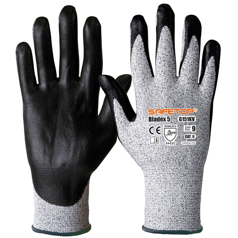 224568-8430877032859-Guantes-anticorte-nivel-5-Bladex-5-T9-L-G151KV-9-SAFETOP Guantes anticorte nivel 5 Bladex 5 T9 L - G151KV-9 SAFETOP - Imagen 1