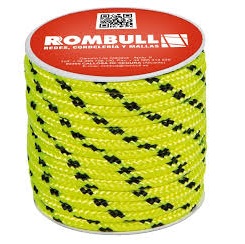 225372-8434035040021-Carrete-de-cuerda-CTA100-PES-10-mm-15-m-amarillo-fl-or-ROMBULL Carrete de cuerda CTA100 PES 10 mm 15 m amarillo flúor - ROMBULL - Imagen 1