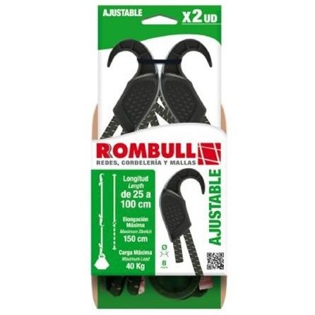 225404-8434035066762-Bl-ster-2-uds-pulpo-8-mm-100-cm-negro-p-verde-ajustablee-con-gancho-ROMBULL Blíster 2 uds pulpo 8 mm 100 cm negro p-verde ajustablee con gancho - ROMBULL - Imagen 1
